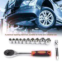 مجموعة مفاتيح السوكت DENX DX3317 – 12 قطعة متعددة...