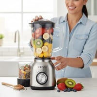 خلاط ومحضر طعام Denx DX3239 3-in-1 بقوة 1200 واط