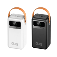 باور بنك بسعة 50000 مللي أمبير مع كابلين للشحن ومن...