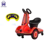 سكوتر كهربائي ذكي للأطفال مع ريموت اللون (أحمر) مع...