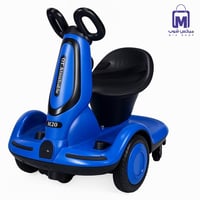 سكوتر كهربائي ذكي للأطفال مع ريموت اللون (أزرق) مع...