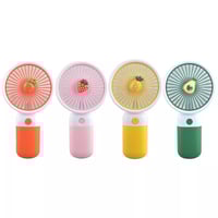 مروحة صغيرة بتصميم فواكه كرتونية جذابة، مروحة محمو...