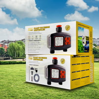 وحدة تحكم ري النباتات DENX DX2578 مع شاشة LCD كبير...