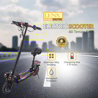 سكوترDENX DX2702 الكهربائي بقوة محرك 500 واط، بطار...