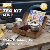 عُزبة شاي DENX DX4206 طقم شاي فاخر 14 في 1 للمنزل...