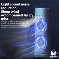 مروحة رذاذ مزدوجة 2 في 1 DENX DX2608 بدوران 90° وت...