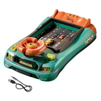 لعبة سباق السيارات للأطفال (لون اخضر)