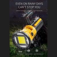 مصباح يدوي COB محمول W5164-3 ذو نطاق طويل وشحن USB...