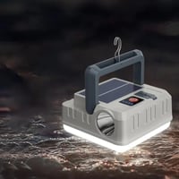 مصباح التخييم الشمسي ZJ-1558 - قابل لإعادة الشحن م...