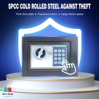 خزنة إلكترونية بقفل لوحة مفاتيح لحفظ النقود وتأمين...