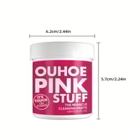 كريم تنظيف OUHOE PINK STUFF متعدد الاستخدامات لتنظ...