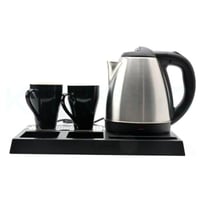 غلاية كهربائية بسعة 1.2 لتر مع كوبين إضافيين للمنا...