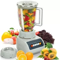 خلاط " HS-999 " وعصارة فواكة 2 في 1 بسعة 1.5 لتر م...