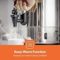 غلاية مياه كهربائية DENX DX3406 بسعة 10 لتر ستانلس...