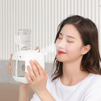 مروحة الهواء المحمولة بمنفذ USB لترطيب وتنقية الهو...
