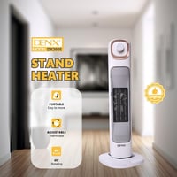 مدفأة كهربائية DENX DX2605 بقدرة 2000 واط،، ودوران...