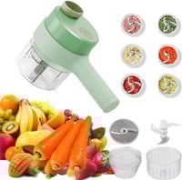 قطاعة خضار لاسلكية متعددة الاستخدامات لتقطيع وتحضي...