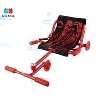 سكوتر (ويف رولر) متعدد الالوان للاطفال - احمر