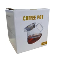 إبريق V60 زجاجي مضلع 600 مل إبريق تقديم قهوة مختصة...