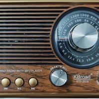 راديو KTF - 2019 مع بطارية قابلة لإعادة الشحن و مص...