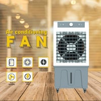 مكيف صحراوي متنقل يعمل بالماء بقوة 100 واط وسعة 20...