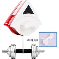 منظف الزجاج المغناطيسي المزدوج لتنظيف النوافذ والأ...