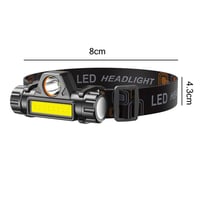 مصباح رأس LED قابل للشحن