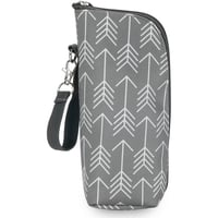 مجموعة شنط حفاضات 6 قطع مع خطافات لعربة الأطفال وس...