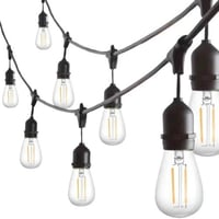 سلسلة مصابيح LED الشمسية بطول 10 أمتار مقاومة للما...