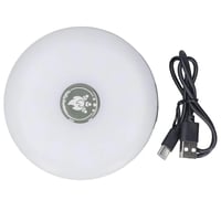 سلسلة إضاءة تخييم LED بطول 20 متر بشحن شمسي وType-...