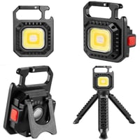 مصباح LED صغير محمول متعدد الوظائف قابل لإعادة الش...