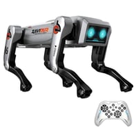 روبوت كلب AI تفاعلي بعينين مضيئتين وحركات واقعية ل...