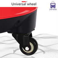 سكوتر كهربائي ذكي للأطفال اللون (احمر) مع موسيقى و...