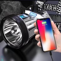 كشاف رأس LED قابل لإعادة الشحن بثلاث أوضاع و COB +...