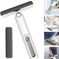 ممسحة صغيرة متعددة الاستخدامات مع رأس قطن بيئي عال...