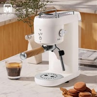 ماكينة تحضير القهوة 2 في 1 DENX DX3417 بضغط 20 بار...