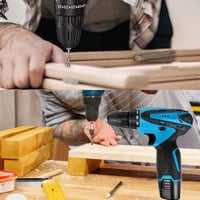 دريل كهربائي AB WAKEEL ببطارية 12V مع عدة ملحقات ل...