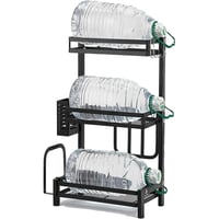 منظم مطبخ متعدد الوظائف بثلاث طبقات - حامل تخزين م...