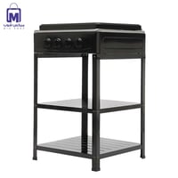 موقد غاز Primo Plus PR619 تصميم متين مع 4 شعلات مط...