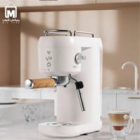 ماكينة تحضير القهوة 2 في 1 DENX DX3417 بضغط 20 بار...