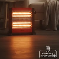 دفاية كهربائية DENX DX2636 بقوة 1200 واط بتدفئة سر...