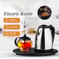 غلاية شاي 2×1 Silver Crest SC-100 بسعة 2.8 لتر و18...