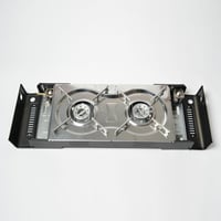 موقد غاز مزدوج DENX DX2802 بقوة 2200 واط × 2 للطهي...