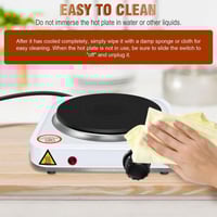 موقد كهربائي فردي DENX DX2801 بقوة 1000 واط بتسخين...