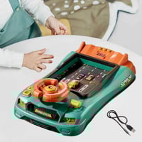 لعبة سباق السيارات للأطفال (لون اخضر)