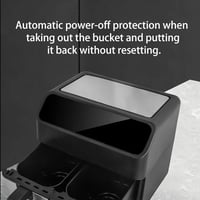 المقلاة الهوائية المزدوجة DENX DX2091