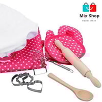 مجموعة أدوات طهي للأطفال 11 قطعة مصنوعة من مواد عا...