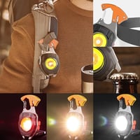 مصباح إضاءة مزود بثلاث تروس متعدد الوظائف قابل لإع...