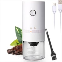 مطحنة قهوة إلكترونية محمولة 120 مل مطحنة لاسلكية ق...