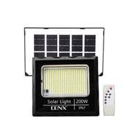 مصباح الطاقة الشمسية DENX DX2076 بقوة 200 واط مع ب...